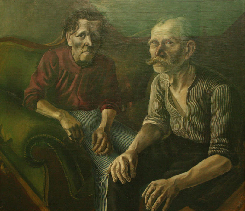 Portrait Of The Parents I — Otto Dix