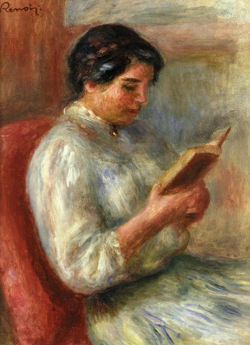 Woman Reading — Pierre-auguste Renoir