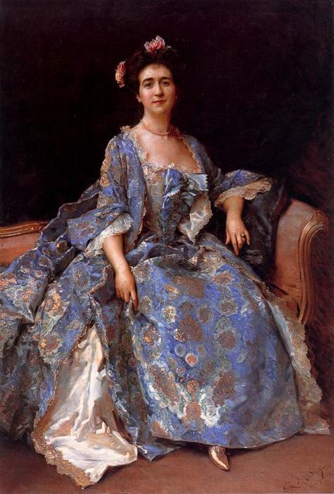 Portrait Of A Lady 1 — Raimundo De Madrazo Y Garreta