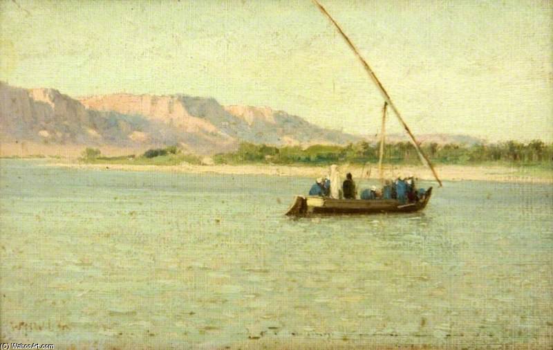Egypt, A Ferryboat On The Nile — William Heath Wilson