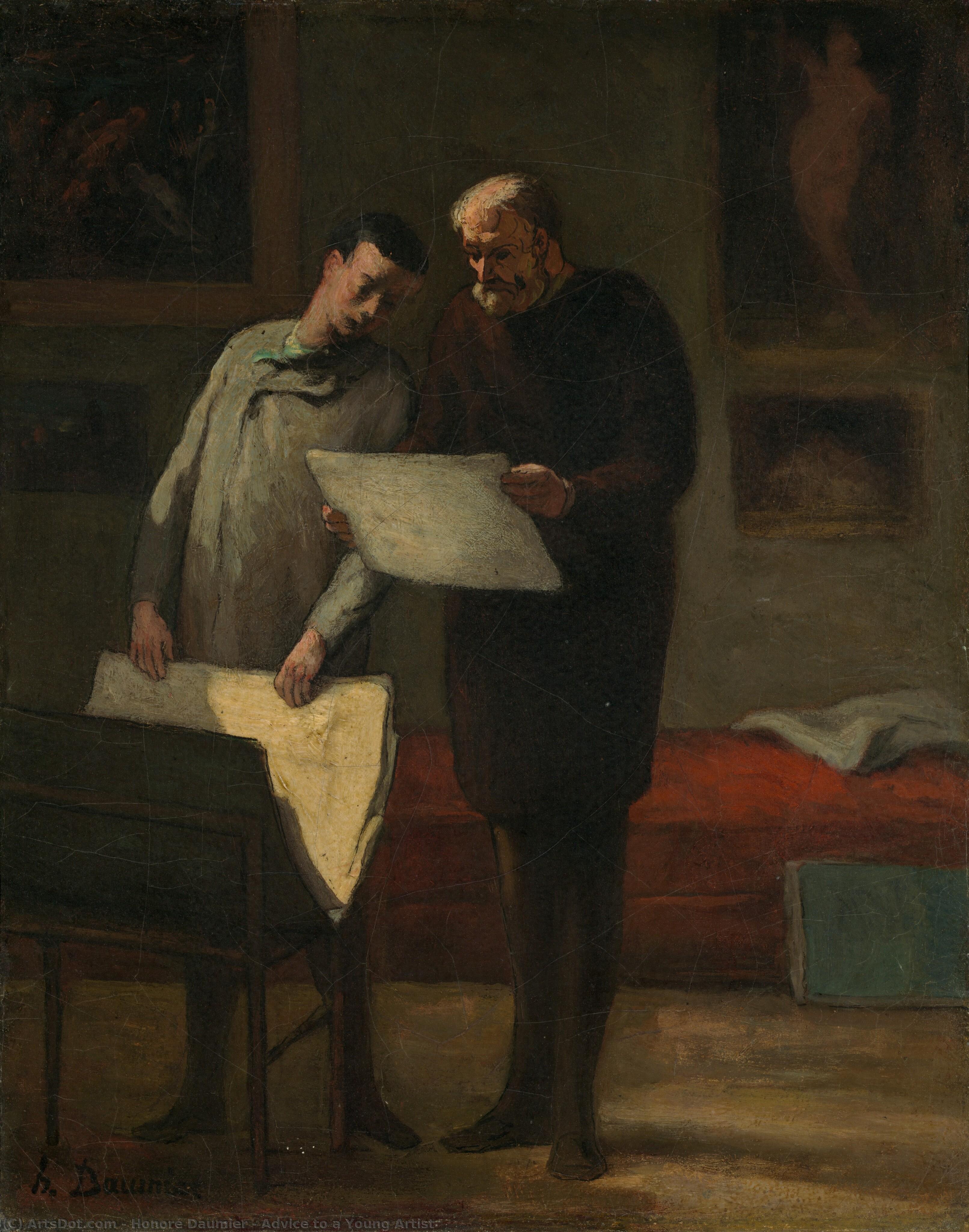 Advice To A Young Artist — Оноре Домије