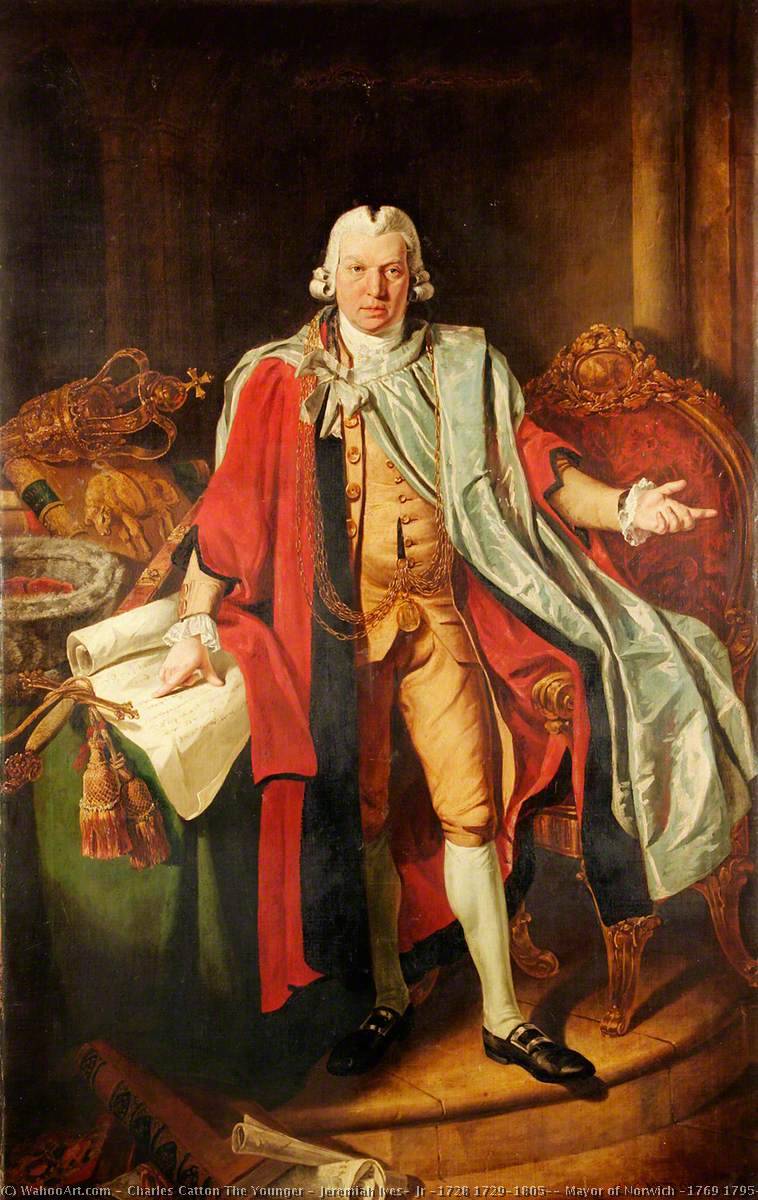 Jeremiah Ives, Jr (1728 1729–1805), Mayor Of Norwich (1769 1795) — Charles Catton The Younger