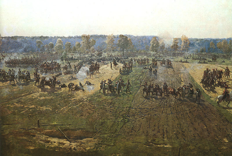 Battle Of Borodino (detail) — Franz Alexeevich Roubaud