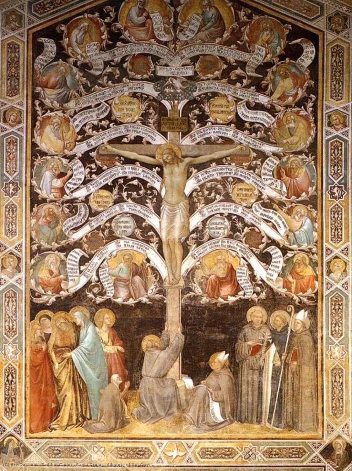 Santa Croce - Allegory Of The Cross — Taddeo Gaddi