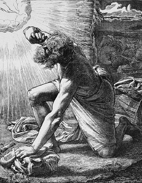 Jacob Hears The Voice Of The Lord — Anthony Frederick Augustus Sandys