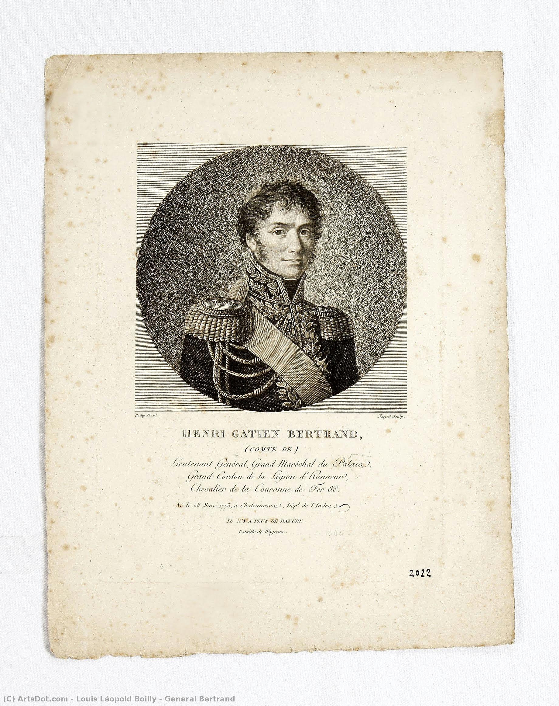 General Bertrand — Louis Léopold Boilly