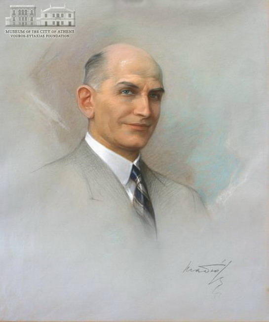 Portrait Of Sotiris Papastratos — Paul Mathiopoulos