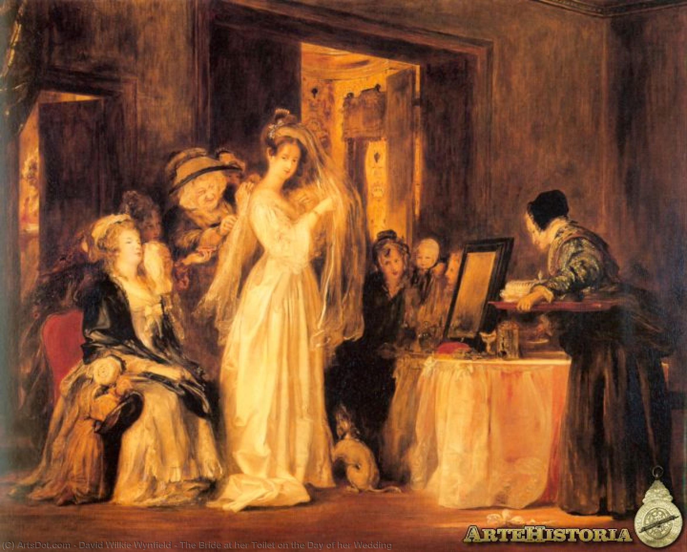 The Bride At Her Toilet On The Day Of Her Wedding — Sir David Wilkie