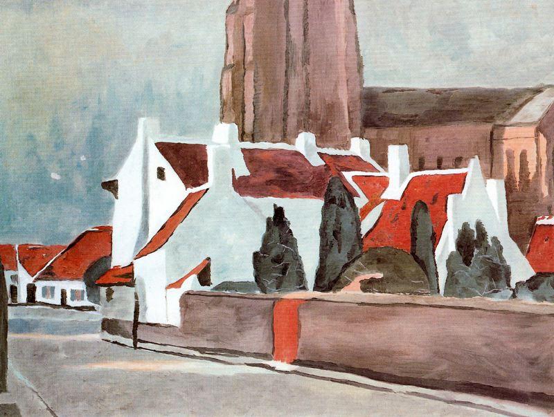 Flemish Village — Luc Tuymans