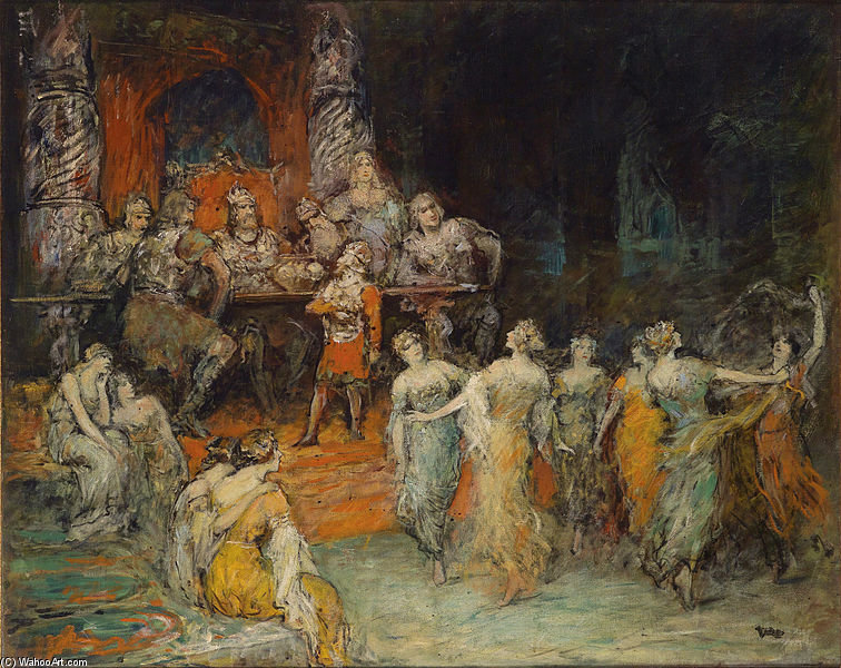 Zwergenkonig Laurin Am Hof Des Dietrich Von Bern — Ferdinand Leeke