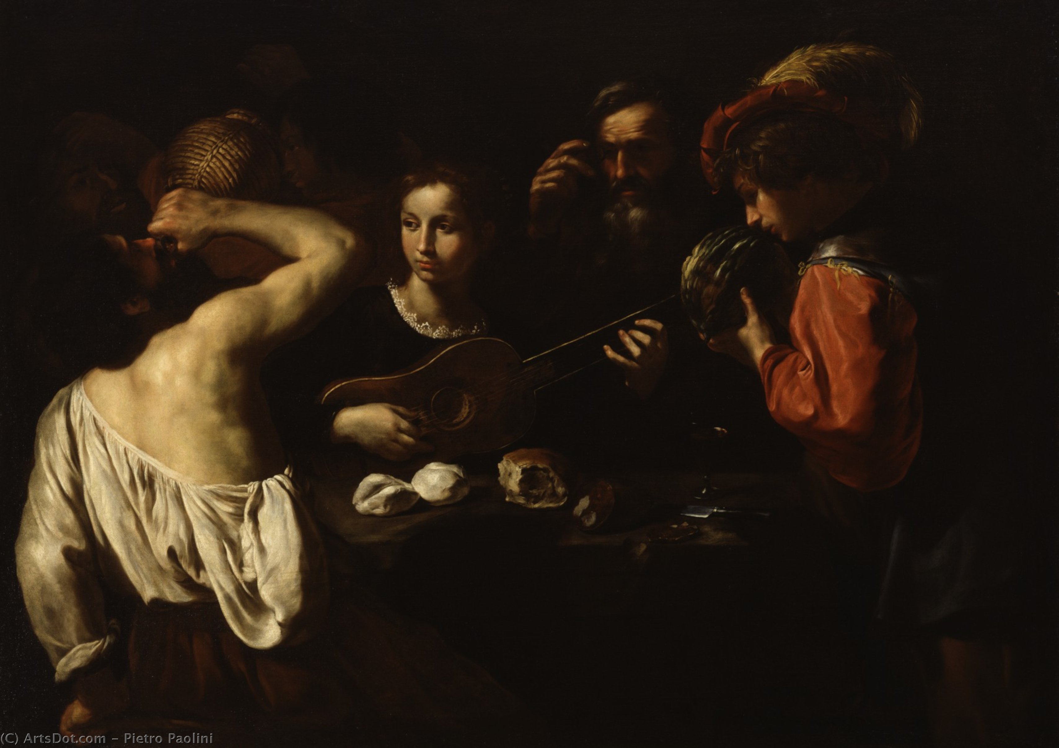 Allegory Of The Five Senses — Pietro Paolini