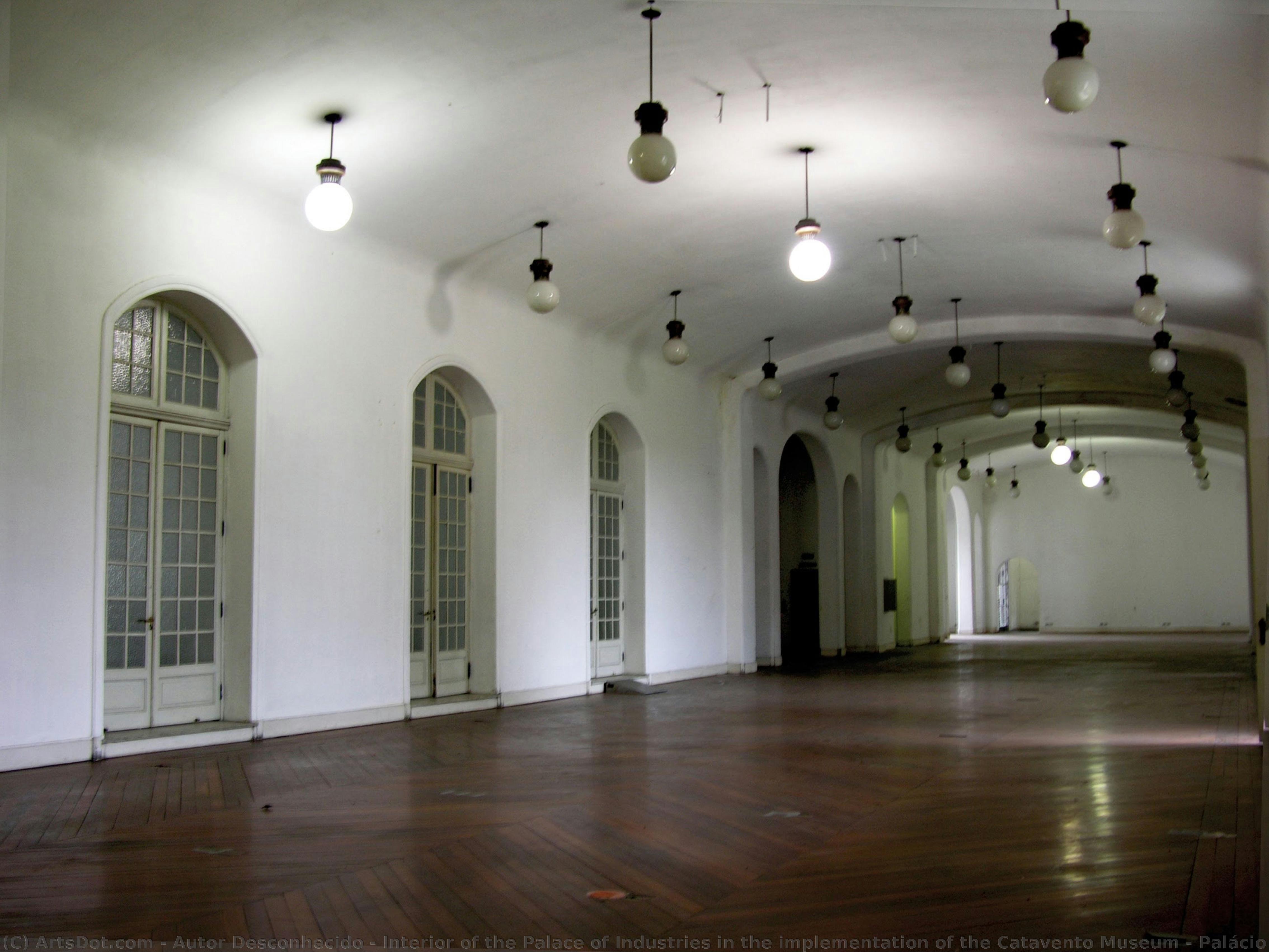 Interior Of The Palace Of Industries In The Implementation Of The Catavento Museum - Palácio Das Indústrias — Autor Desconhecido