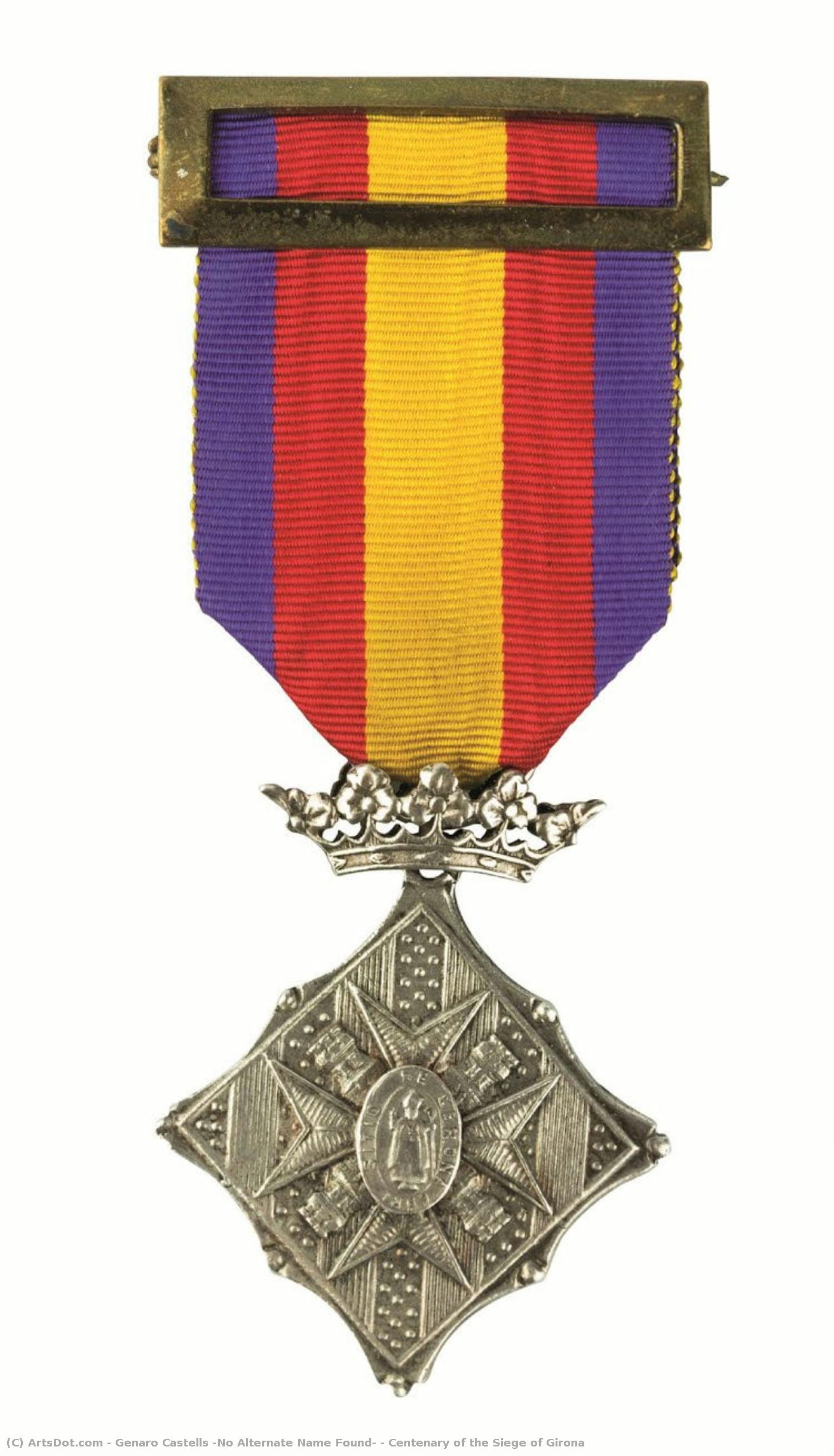 Centenary Of The Siege Of Girona — Genaro Castells (no Alternate Name Found)