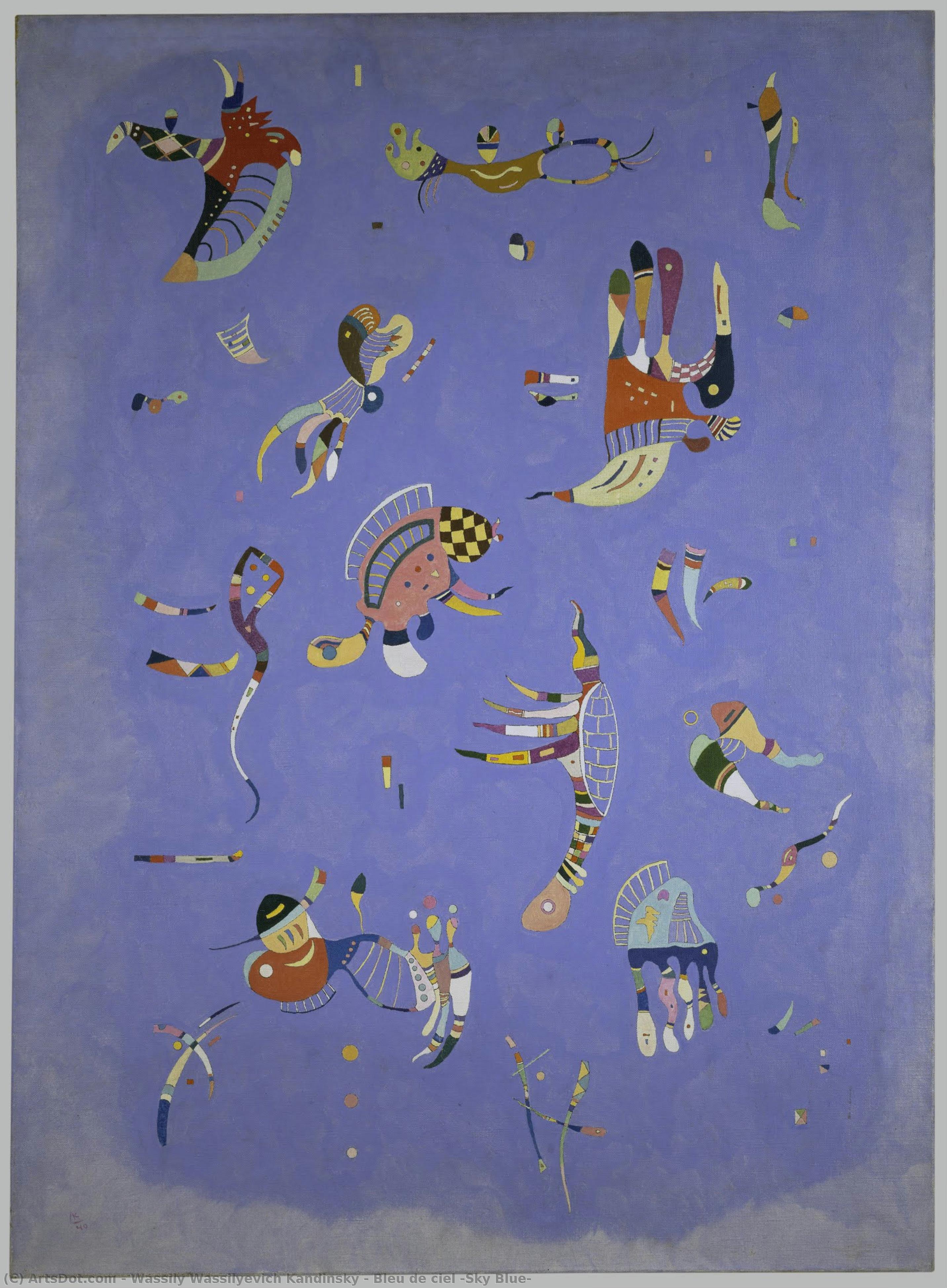 Bleu De Ciel (azul Cielo) — Wassily Wassilyevich Kandinsky