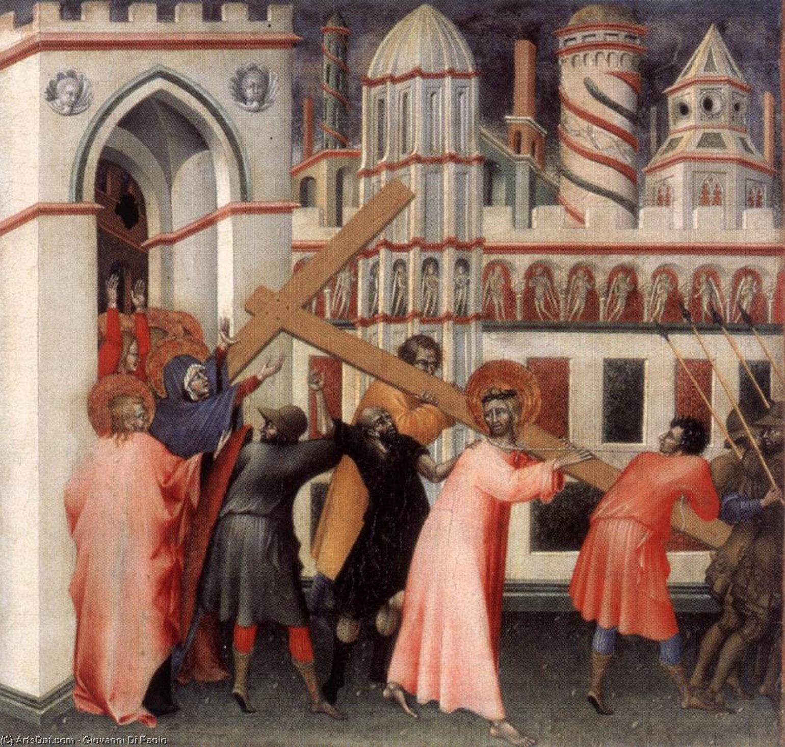 Road To Calvary — Giovanni Di Paolo