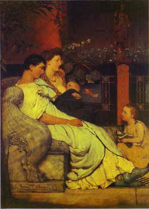 A Roman Family — ローレンス・アルマ・タデマ