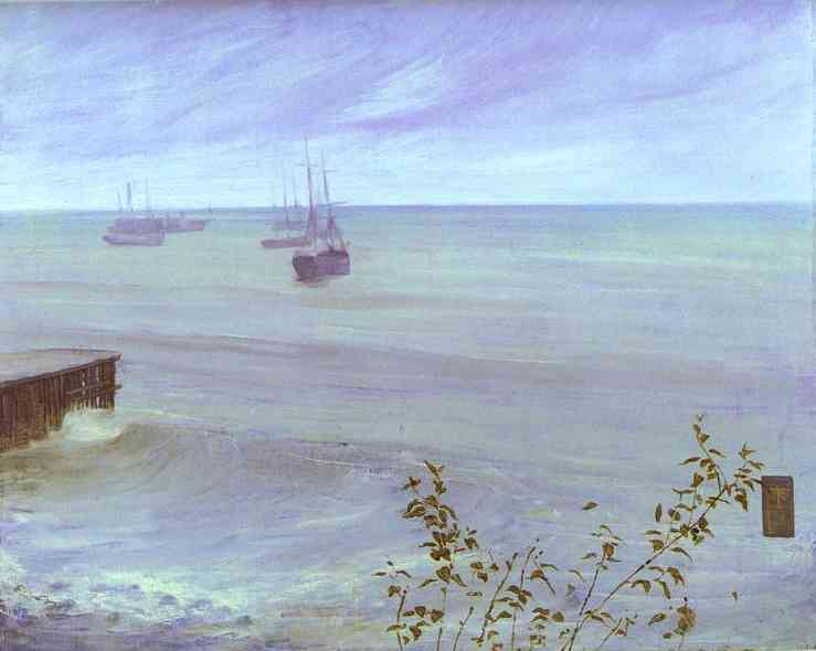 Symphony In Gray And Green, The Ocean — James Abbott Mcneill Whistler