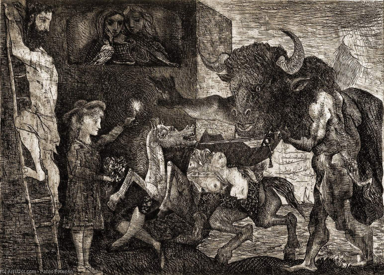 The Minotauromachie — Pablo Picasso