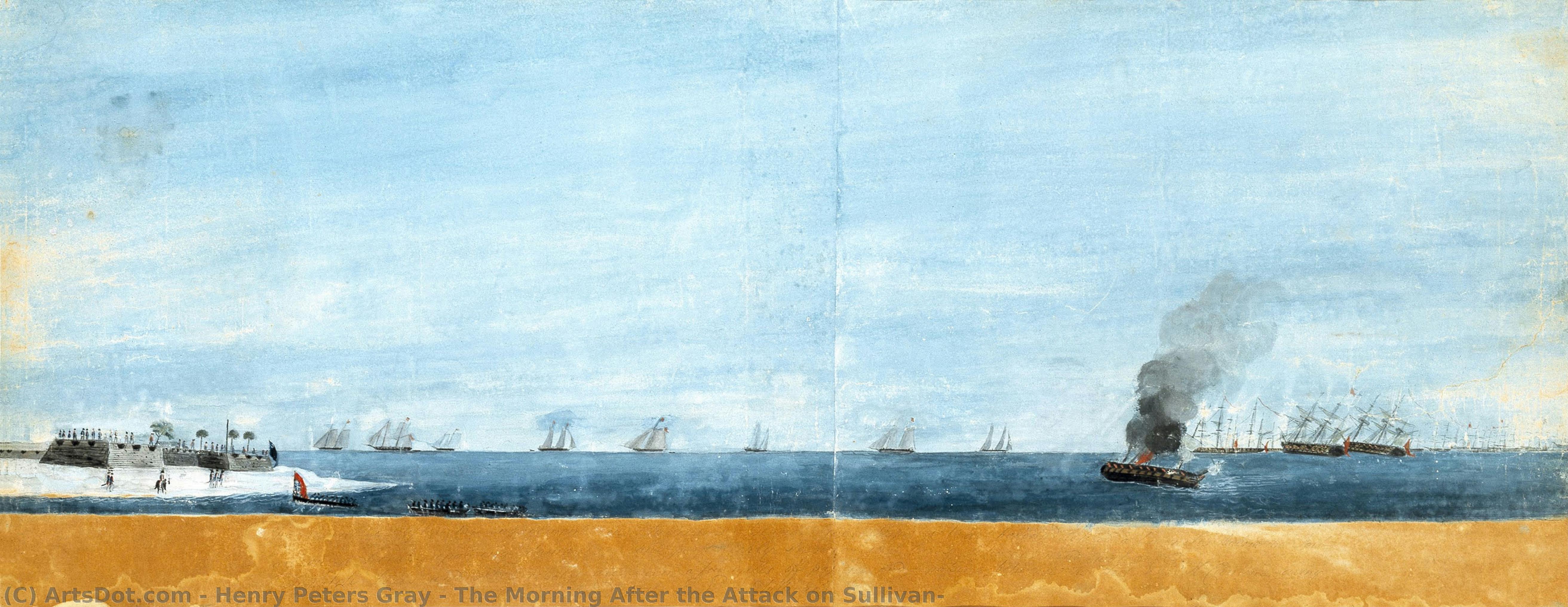 The Morning After The Attack On Sullivan — Henry Peters Gray