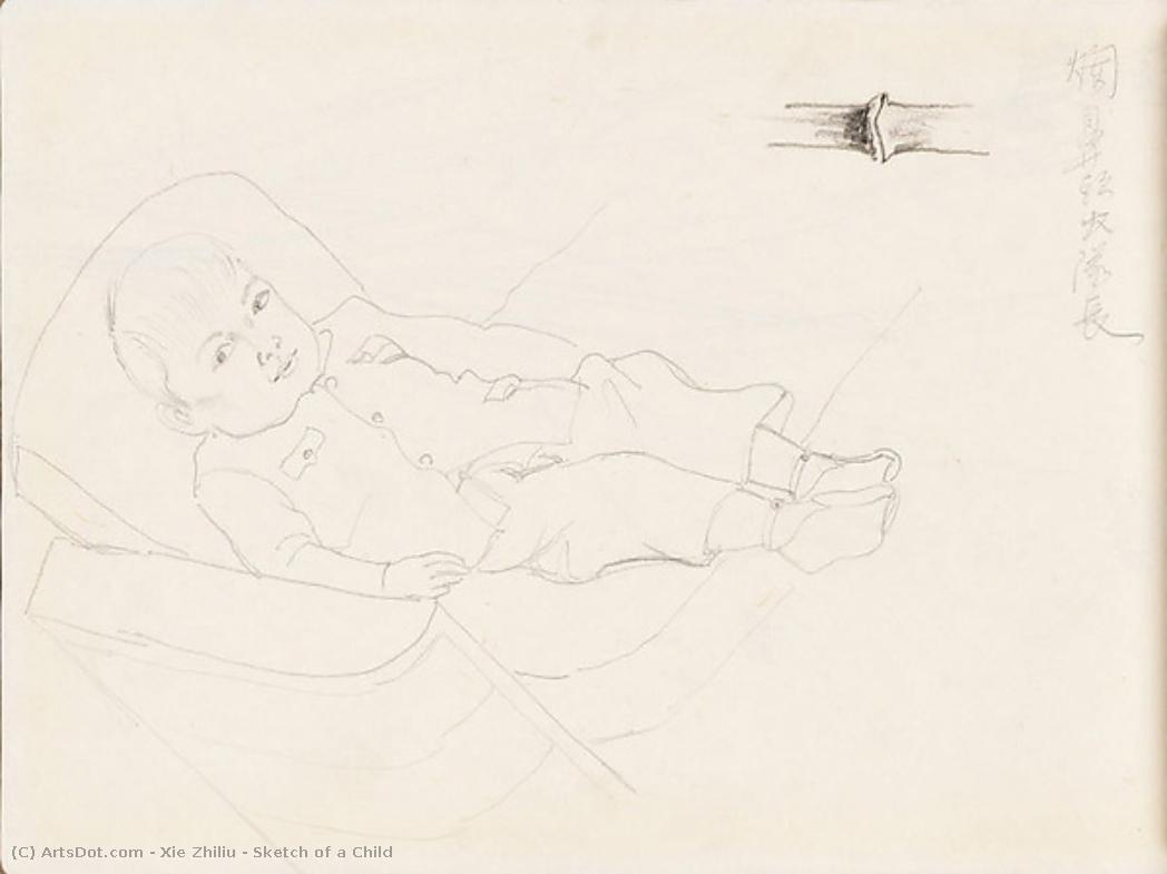 Sketch Of A Child — Xie Zhiliu