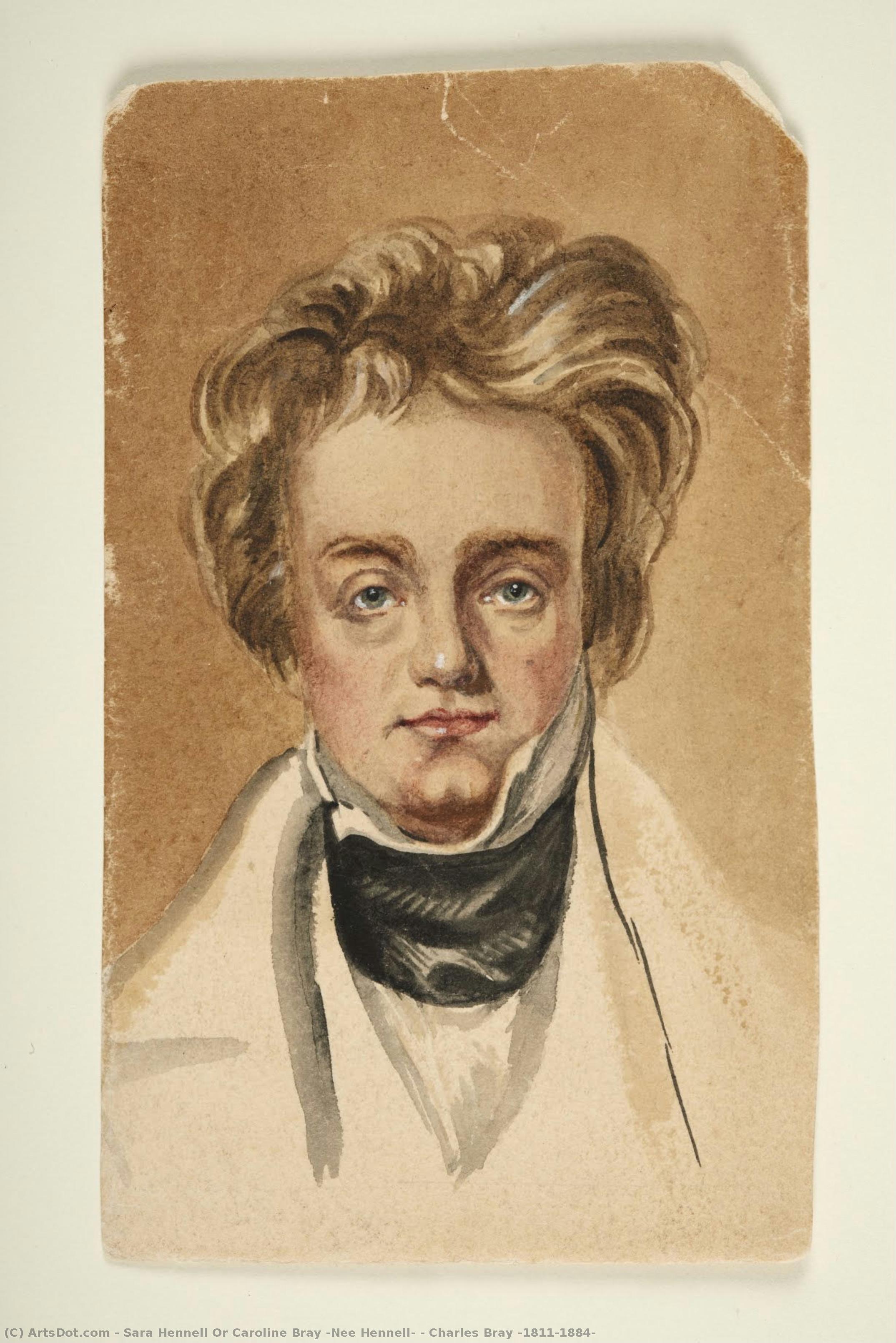 Charles Bray (1811-1884) — Sara Hennell Or Caroline Bray (nee Hennell)