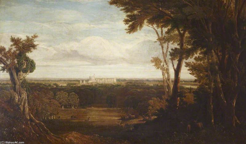 Windsor Castle From The Road To Virginia Water — William Linton