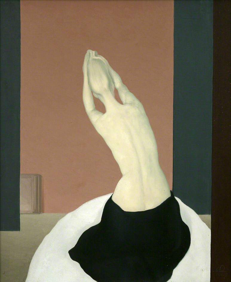 Woman With Uplifted Arms — Albert Reuss