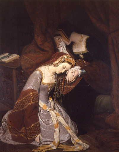 Anne Boleyn À La Tour De Londres Dans Les Premiers Moments De Son Arrestation — Cibot Edouard