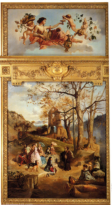 Allegory Of Winter — Charles Diodore Rahoult