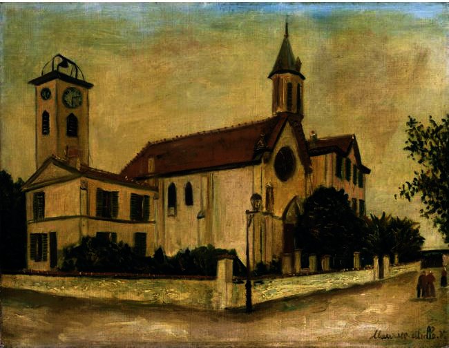 Church Of Beaulieu — Морис Утрилло