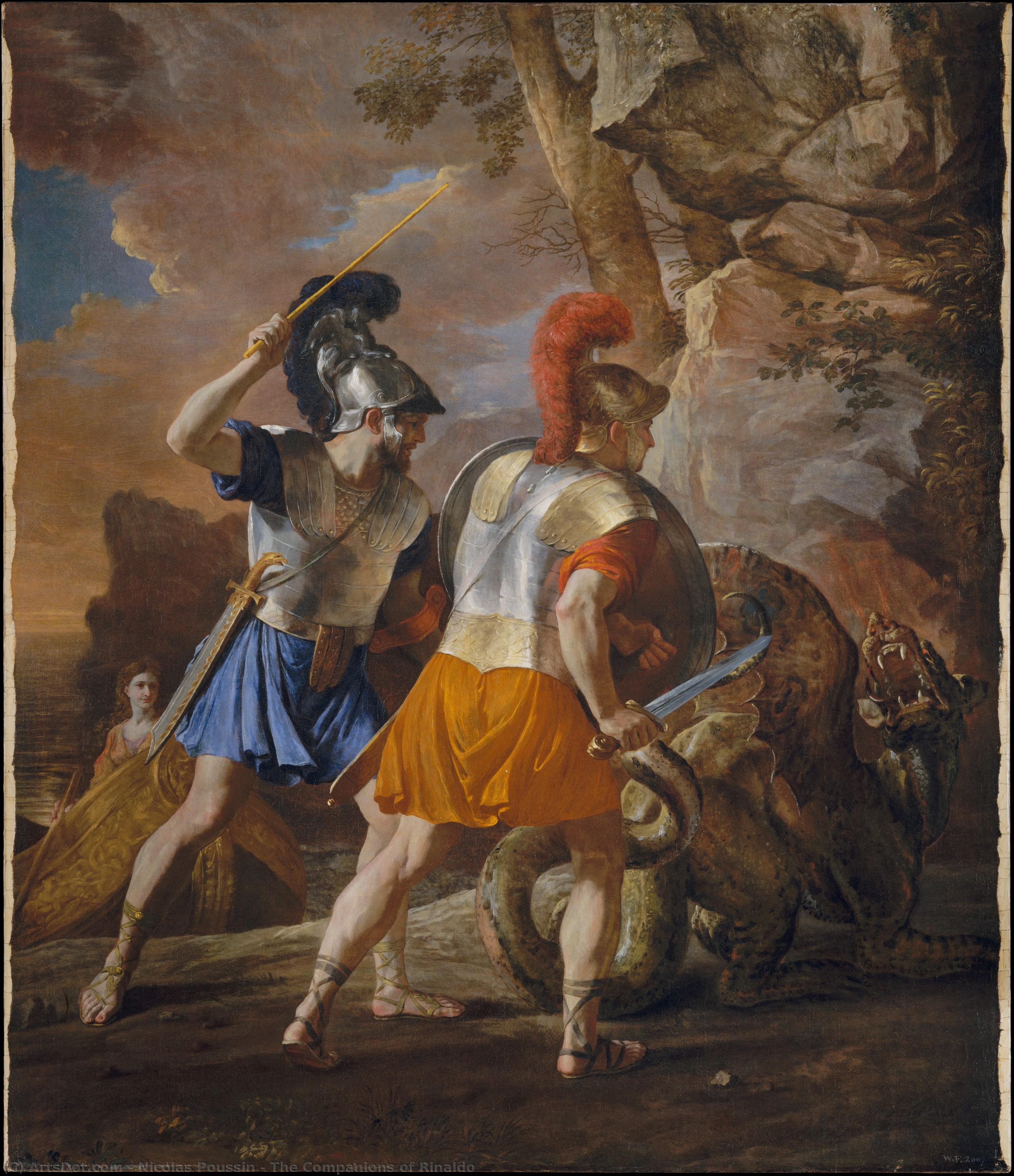 The Companions Of Rinaldo — Никола Пусен