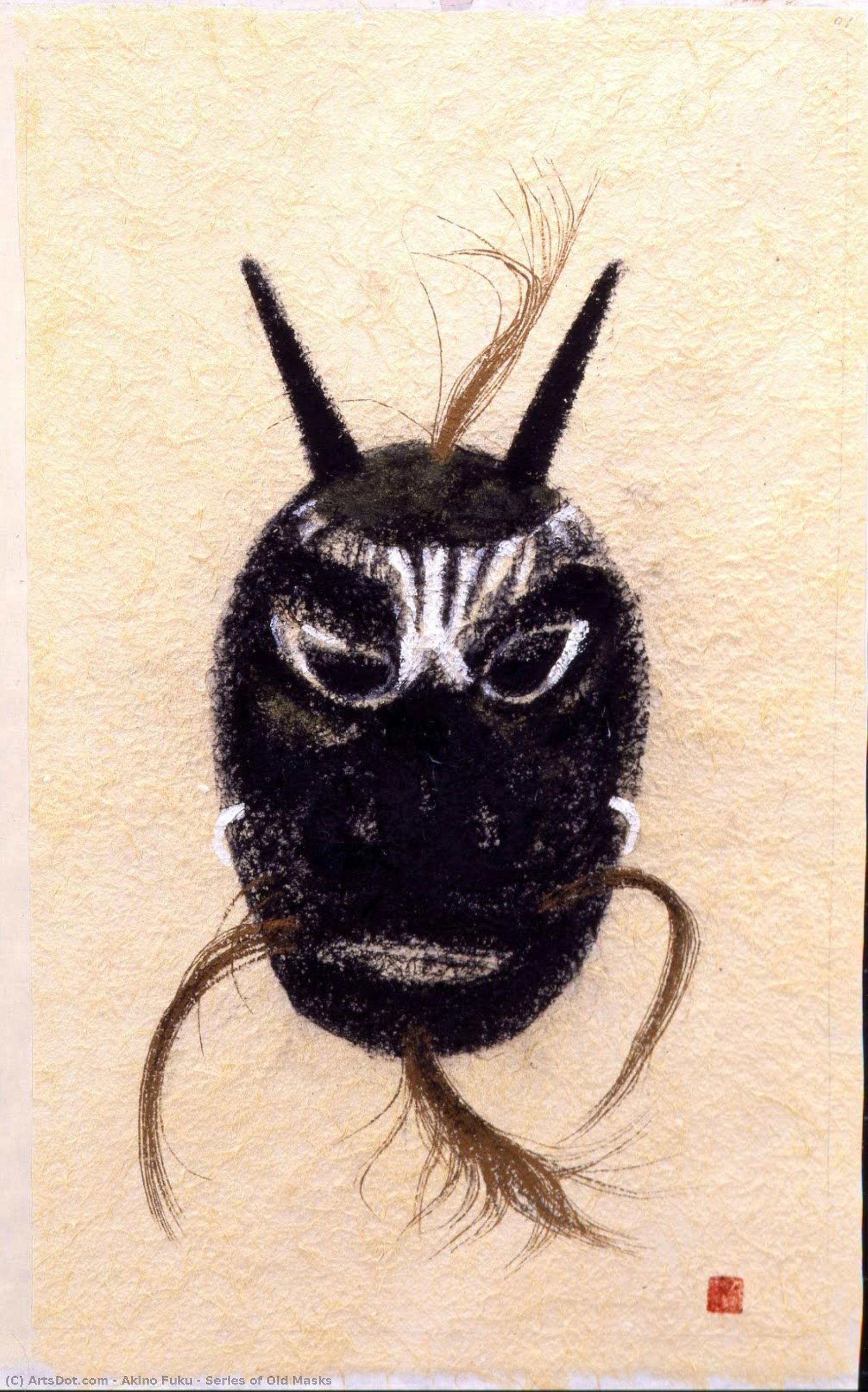 Series Of Old Masks — Akino Fuku