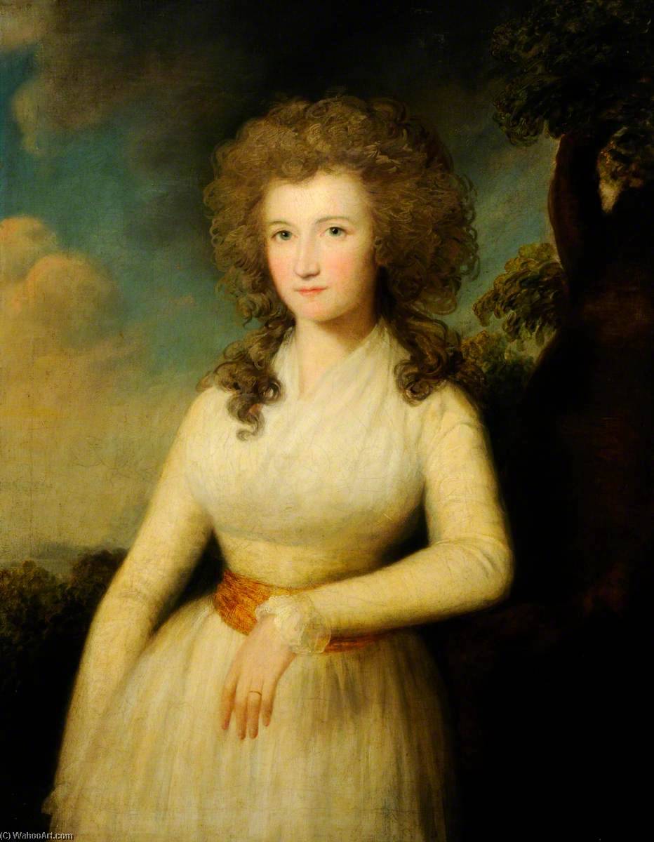 Portrait Of A Lady — John James Masquerier
