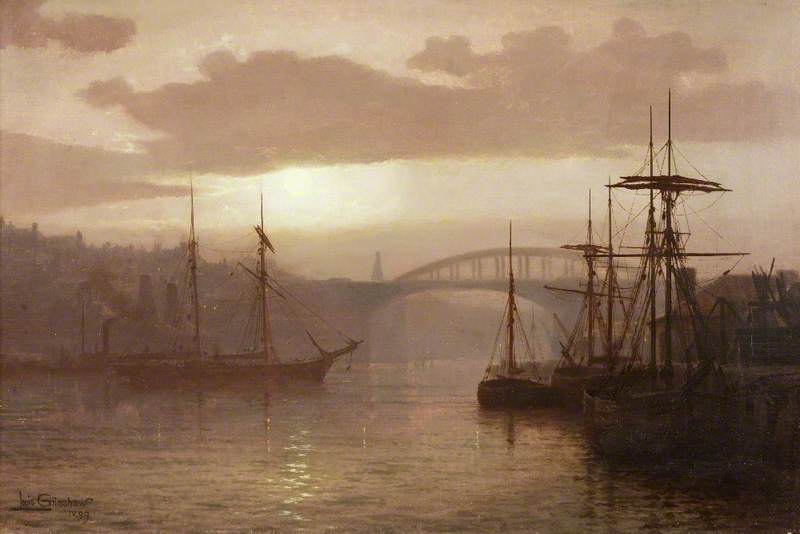 Sunderland Harbour — Louis Hubbard Grimshaw