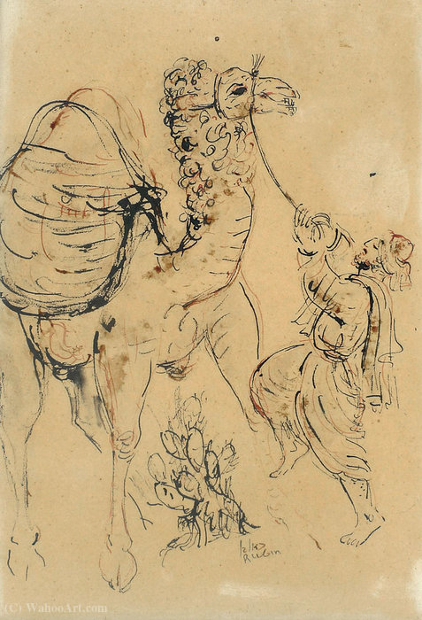 A Camel And His Rider — ルーベン・ルビン