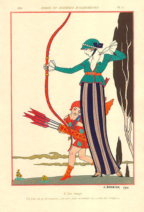 L'arc Rouge — Жорж Барбье