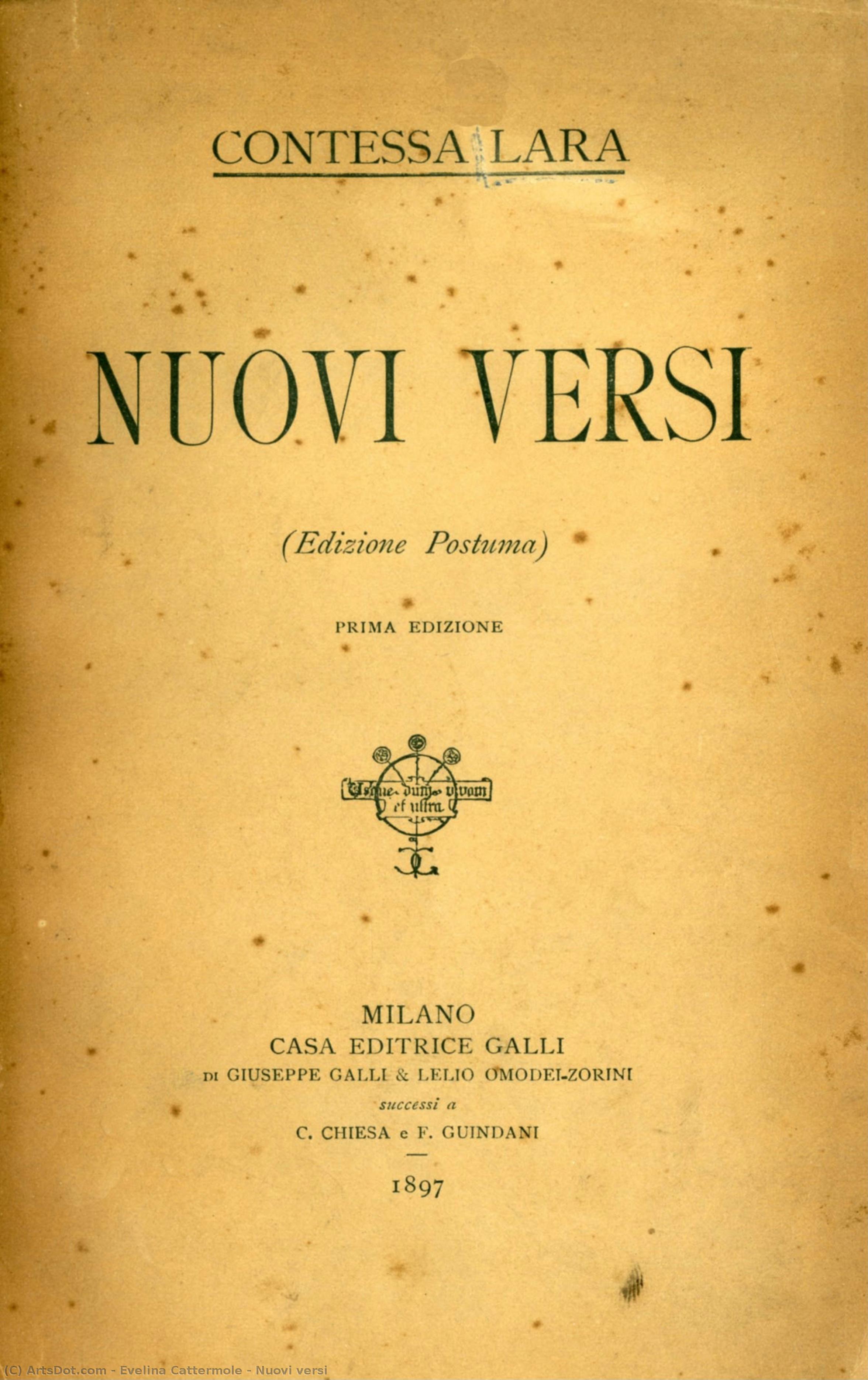 Nuovi Versi — Evelina Cattermole