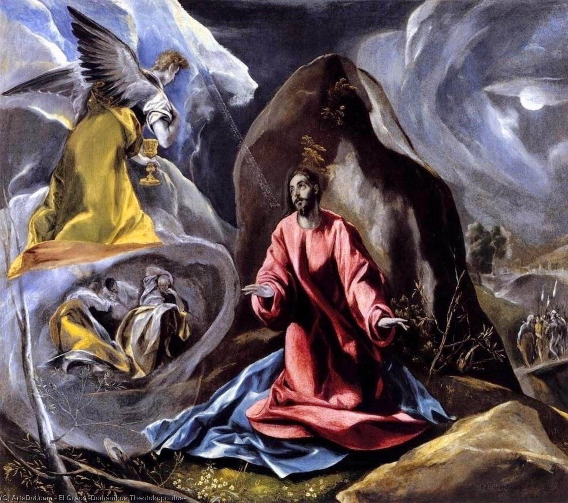 The Agony In The Garden — El Greco