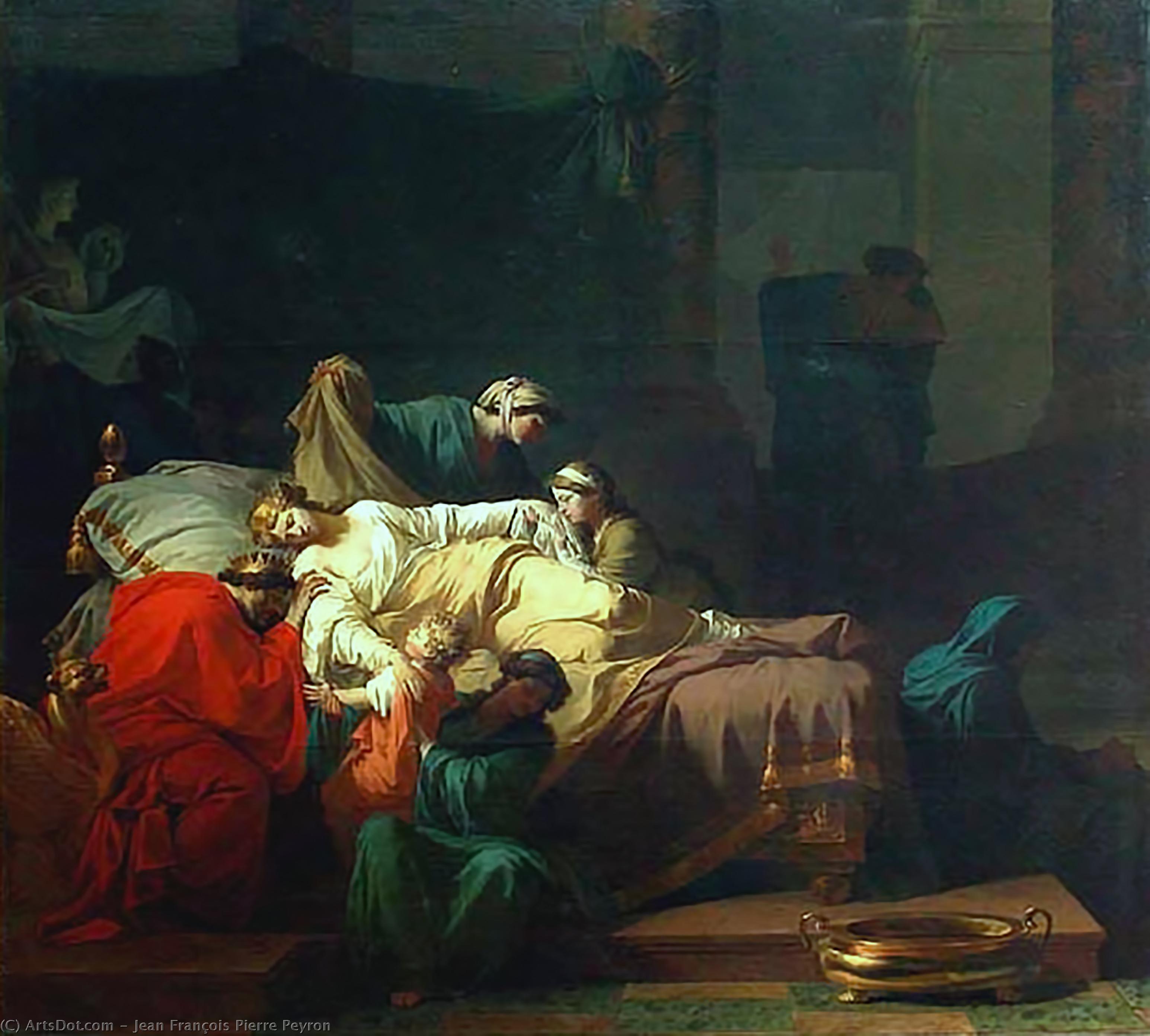 Alceste Mourante — Jean François Pierre Peyron