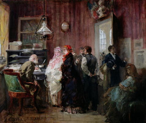 Birth, Town Hall Of The 19th Arrondissement — Henri Gervex