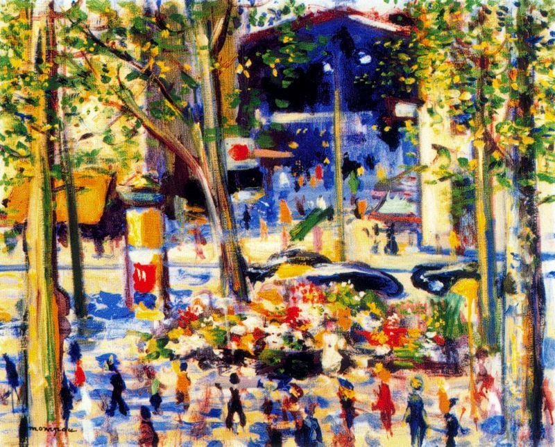 Barcelona. La Rambla — ジョセップ・モンポウ・デンカウセ