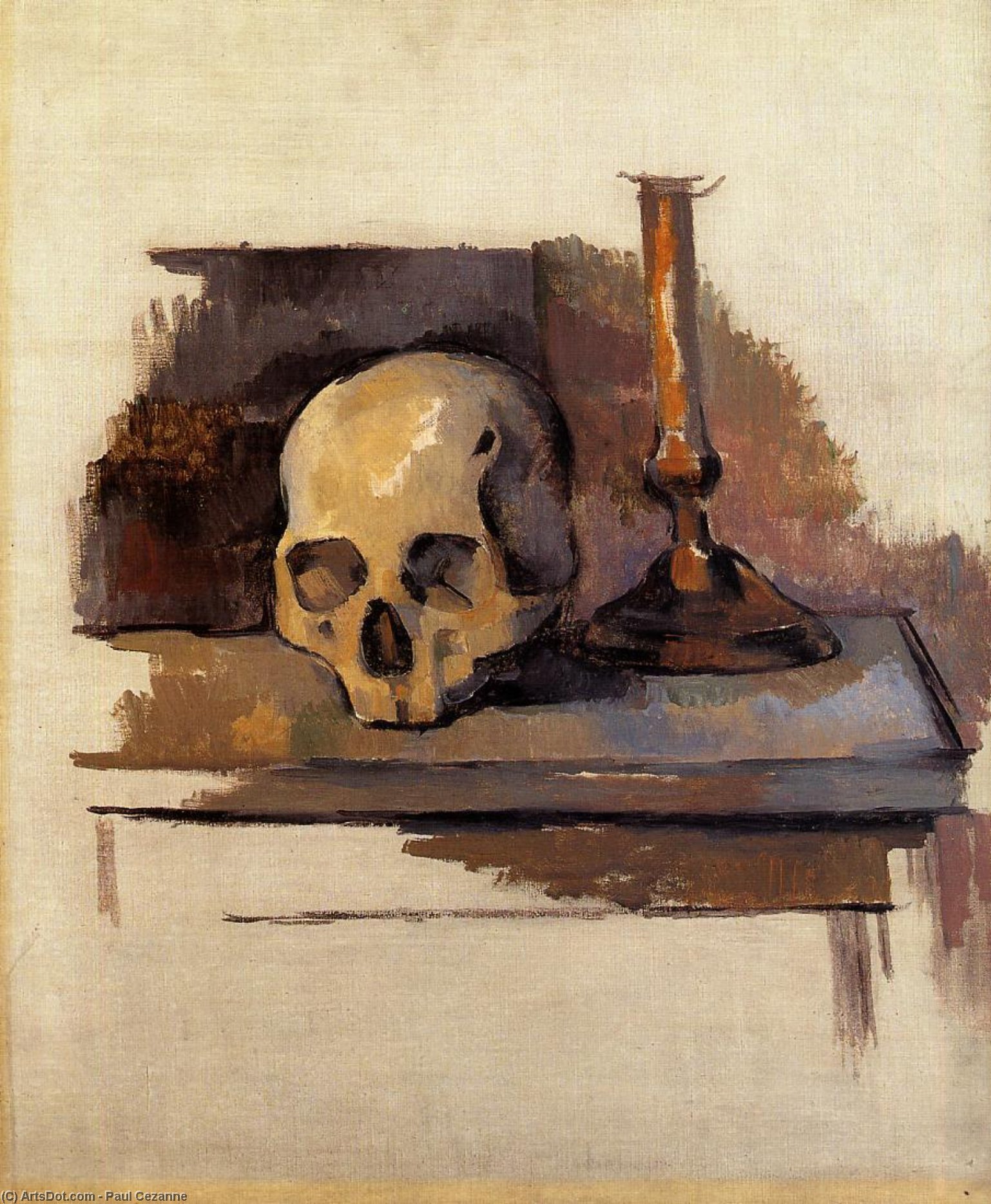 Schädel — Paul Cézanne