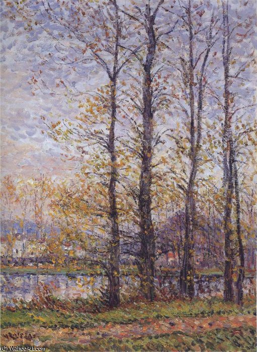 By The Oise At Precy — Gustave Loiseau