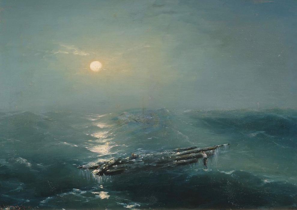 Sea At Night — Ivan Konstantinovich Aivazovsky