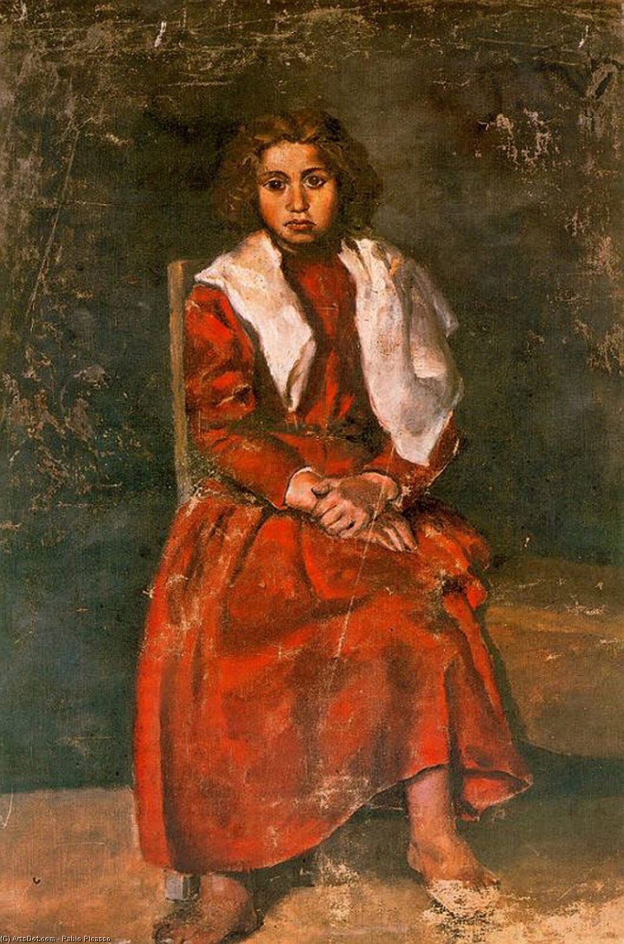 La Joven Descalza — Pablo Picasso