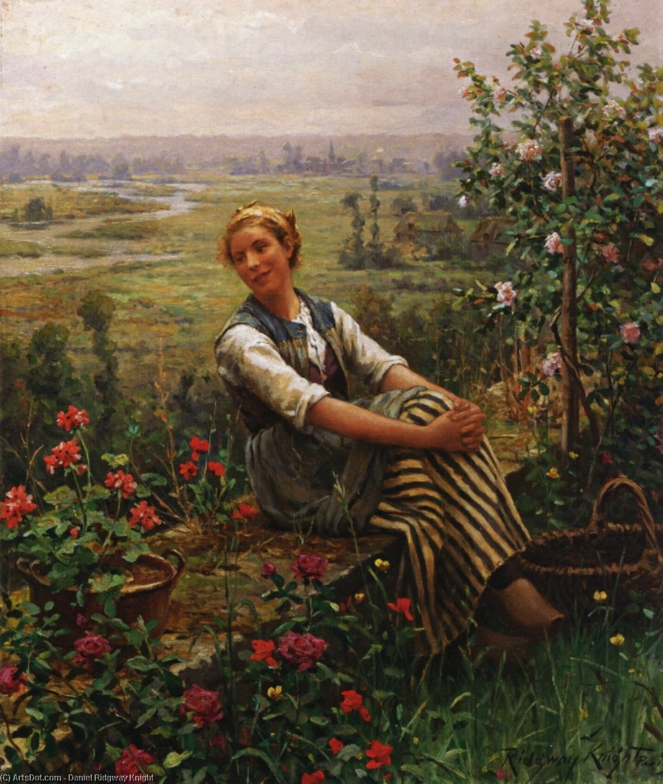 Woman At Rest — Дэниэл Риджвей Кнайт