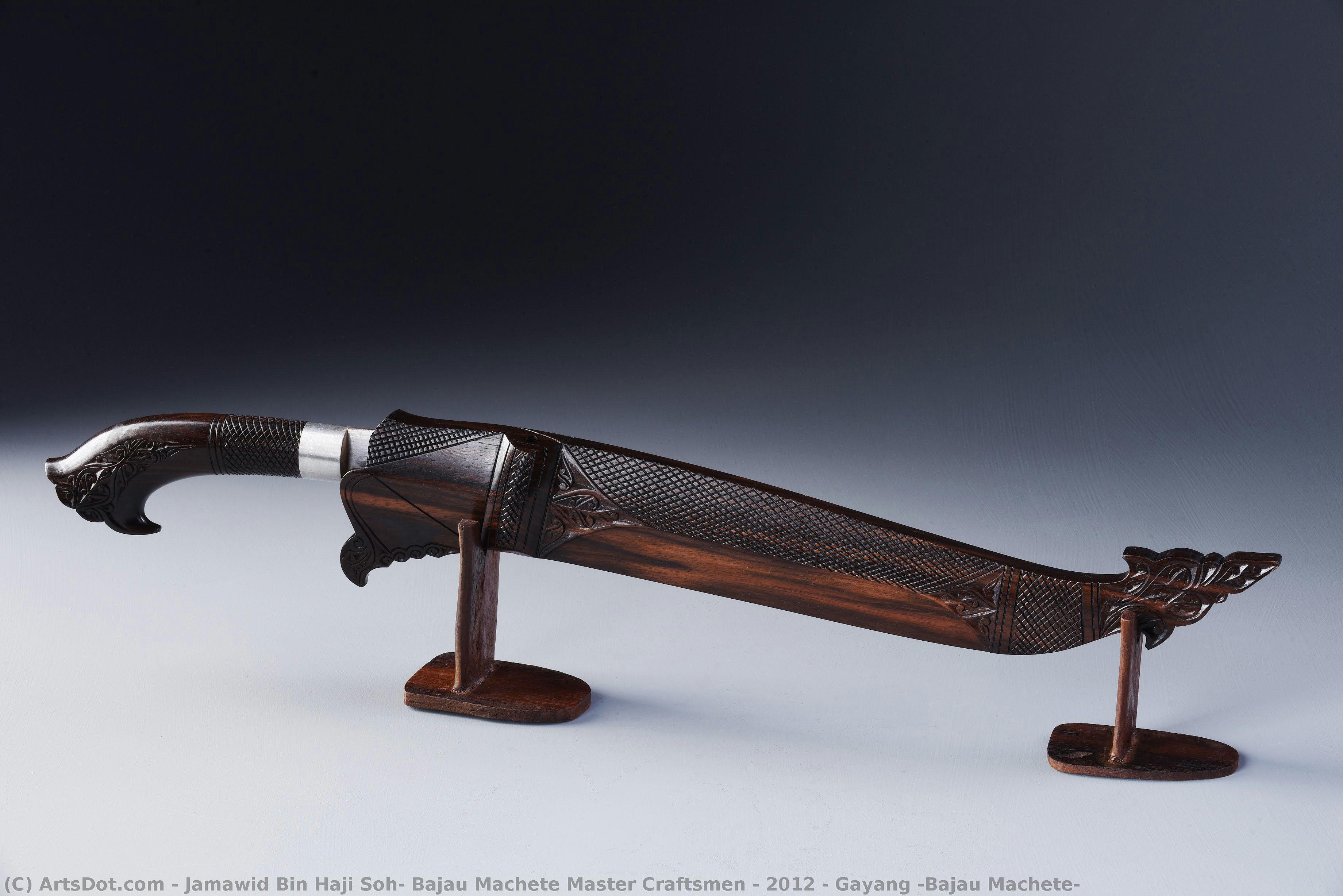 Gayang (bajau Machete) — Jamawid Bin Haji Soh: Bajau Machete Master Craftsmen – 2012
