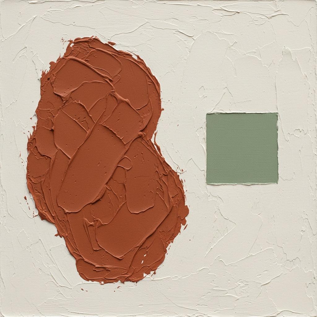 Earthen Monolith: A Meditative Study In Organic Texture And Geometric Tension — David Moreau