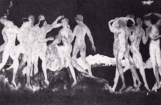Welcome, (painting) — Arthur B. Davies