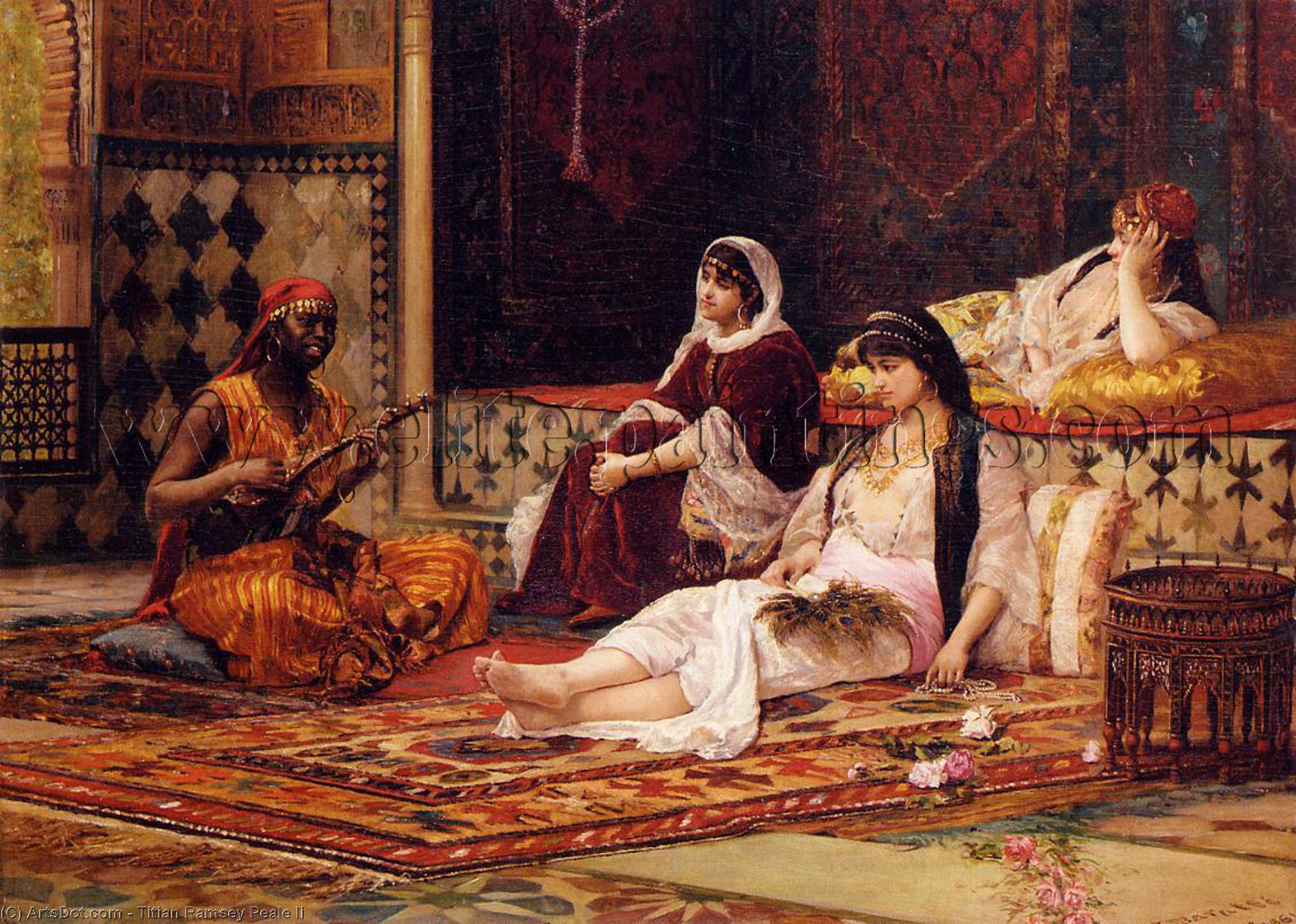 Entertaining The Favorites — Titian Ramsay Peale Ii